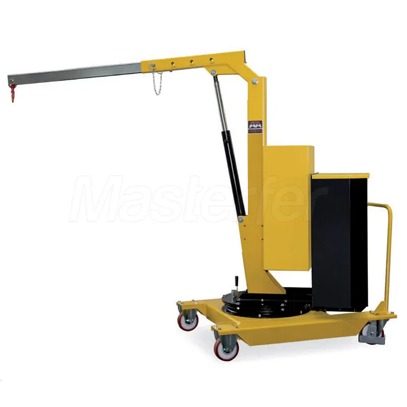 Compra Adesso AxA 01B5 - Gru gruetta idraulica a sbalzo girevole a batteria, 500kg