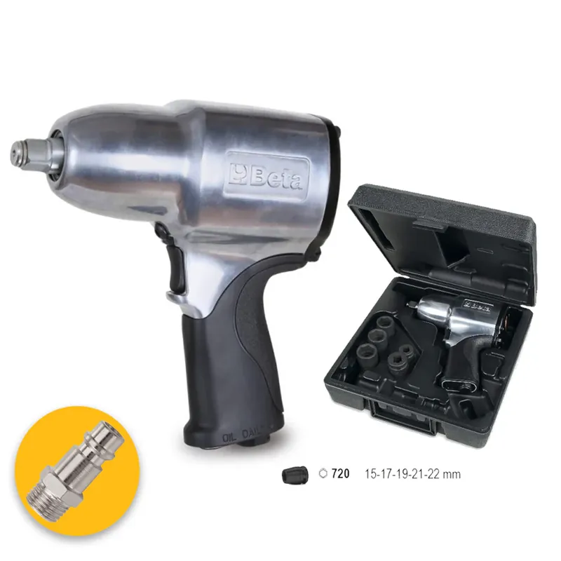 Beta 1927B/K5 - Avvitatore reversibile in alluminio fornito con 5 bussole macchina, in valigetta Promozione Esclusiva