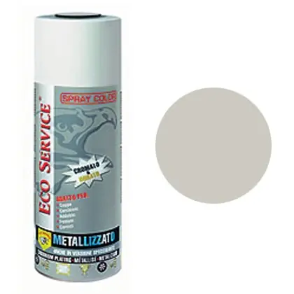 Nuova Collezione Eco Service spray Metallizzato 400ml - Cromatura Specchiante