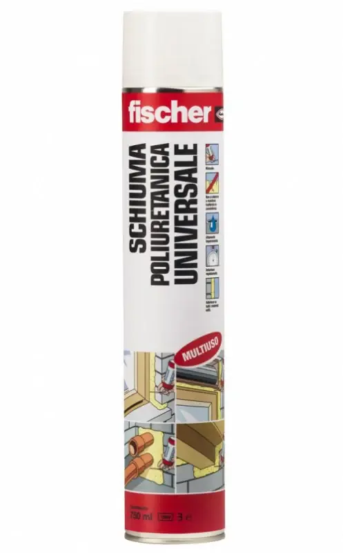 Schiuma poliuretanica universale Fischer 1K-750 M (manuale) Offerta Lampo