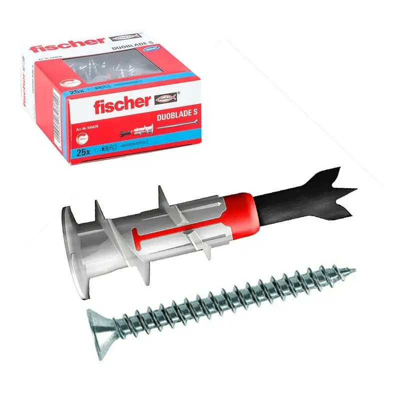 Solo Oggi Tassello autoforante Fischer Duoblade S per cartongesso (con vite)